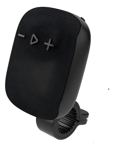Parlante Para Moto Bicicleta Bluetooth Resistente Al Agua Negro