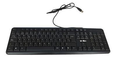 Teclado Alambrico Fc-530 Usb Español Qwerty Resistente Agua