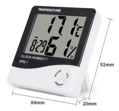 Termohigrometro Digital Medidor De Humedad Y Temparatura