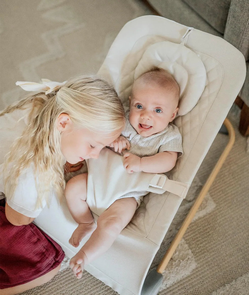 Moisés Para Bebés Fodoss Gorila Ergonómico Color Beige