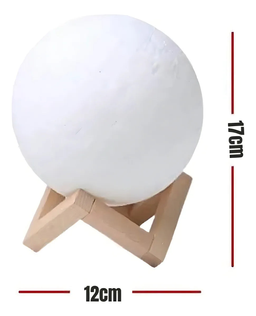 Humidificador 3d Moonlight Luna Humidifcador con voltaje de segun disponibilidad