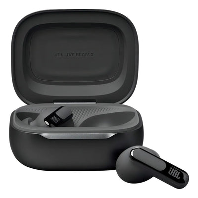 Auriculares inalámbricos Jbl Live Beam 3 True con color negro ANC