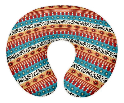Funda De Almohada De Lactancia Azteca A Rayas