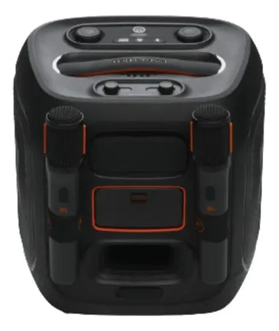 Parlante Jbl Partybox Encore2 Portátil Con 2 Micrófonos 100w Negro