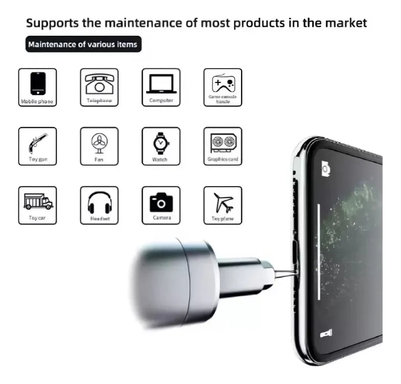 Mini Destornillador Eléctrico Recargable Reparación Celular - Diseño 1