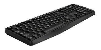 Teclado Clásico Smart Genius Alámbrico Kb-117 Negro