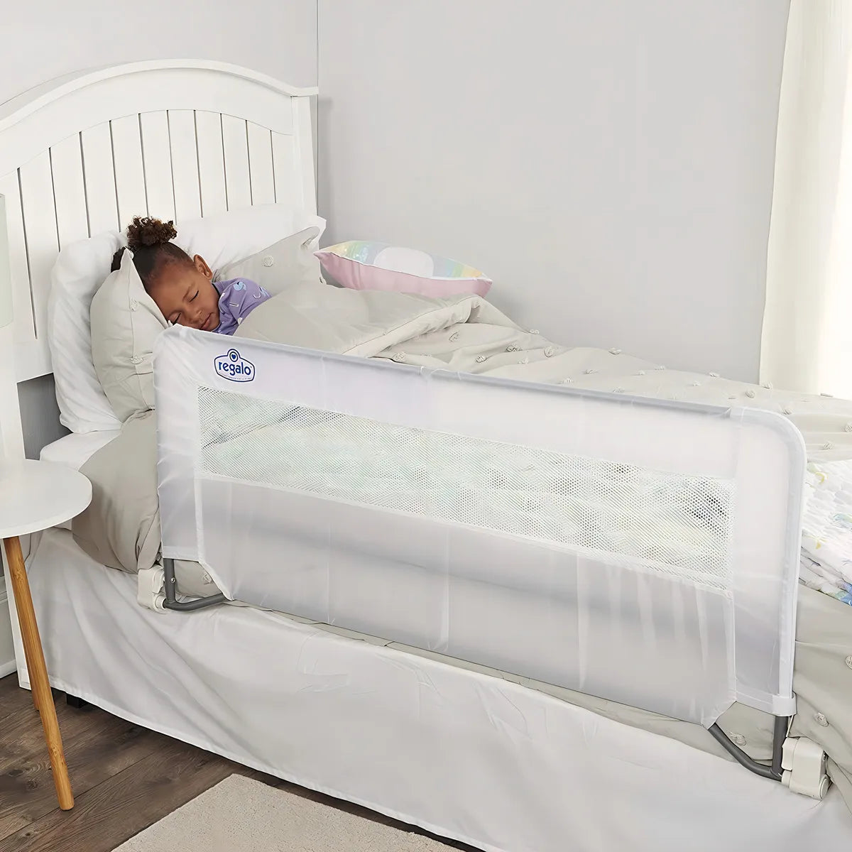 Baranda Protección Seguridad Cama Cuna Bebés Niños
