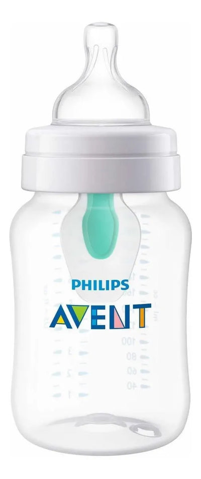 Philips Avent | Set 4 Biberones | Anticólicos Airfree | 9 Oz