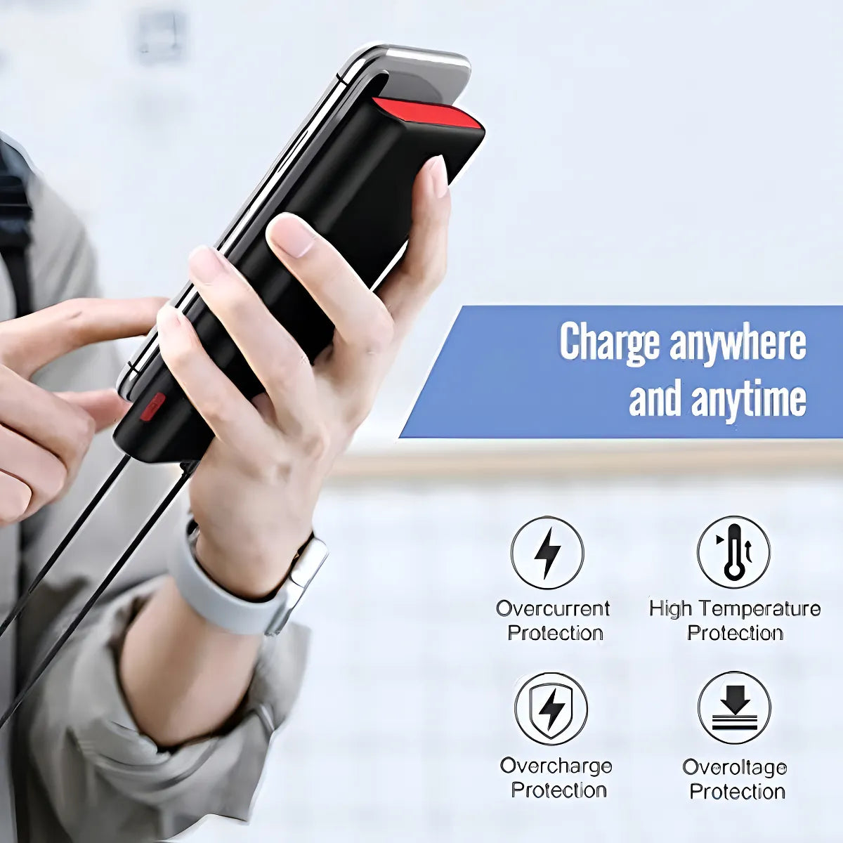 Cargador Portatil Power Bank De 25800 Mah, Carga De Telefono