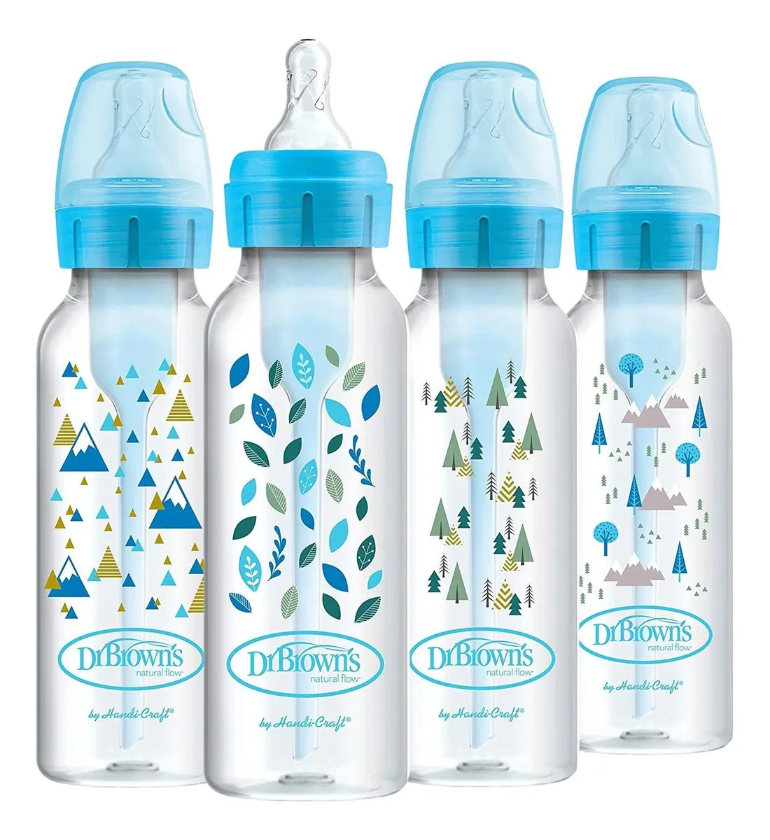 Dr Brown's Options+ 4 Biberones 8 Oz Estándar Decorado Niño