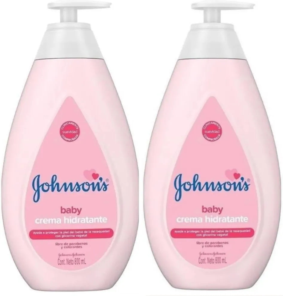 Johnson's Baby Crema Paquete X2