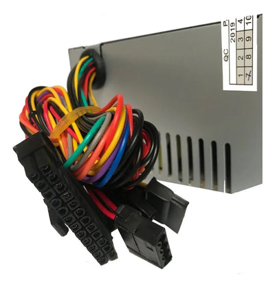 Fuente De Poder Atx 680w V.2 Pc 20-24 Pin Sata Ide Color Plateado 110V
