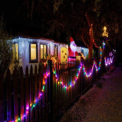 Luces Navideñas Recargable Energía Solar Luces Multicolor