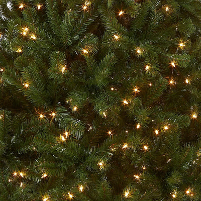 Árbol De Navidad Artificial 6.5' Preiluminado Y Realista