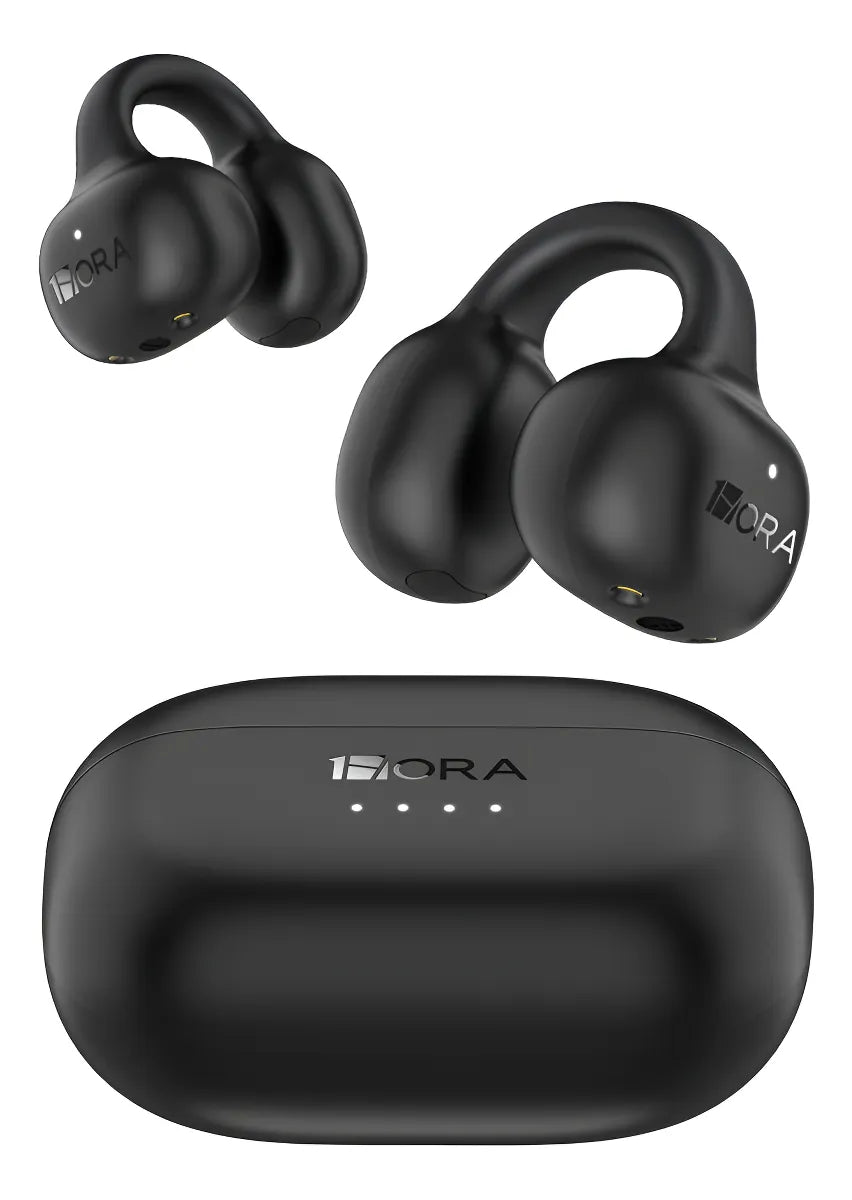 Audifonos Inalambricos Clip-ear 1hora Aut210 Auriculares Con Negro