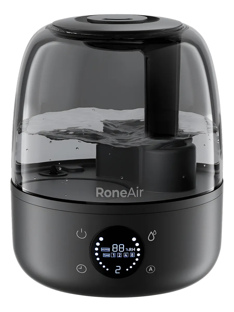 Humidificadores Para Dormitorio Bebes, Ultrasónico - Negro