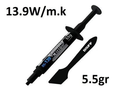 Pasta Termica A Base De Carbono Conduct 13.9w/m.k Por 5.5gr
