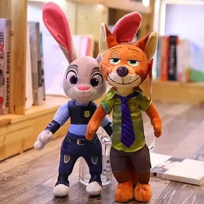 Judy Y Nick Inspirados En Zootopia Gris Y Naranja
