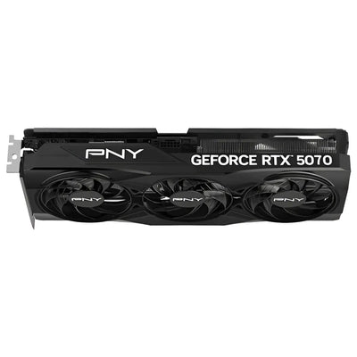 Tarjeta De Video Pny Nvidia Geforce Rtx 5070 Overclocked Triple Fan 12gb Gddr7 Pcie 5.0