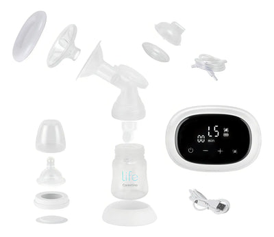 Carestino Life Eléctrico Con Mamadera Gris