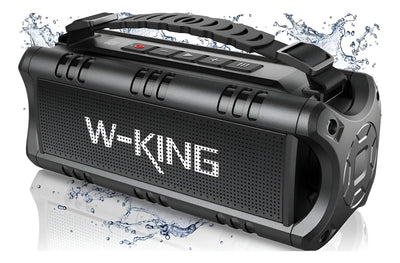 Altavoz Bluetooth W-king Potente Con Batería 24h