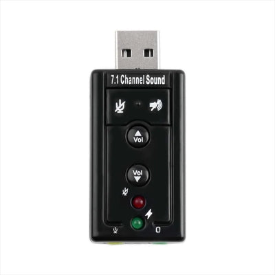Tarjeta De Sonido Externa Usb · Sonido 7.1 Virtual, 3d Sound