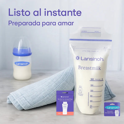 Lansinoh 50 Bolsas Leche Materna Almacenamiento Seguro
