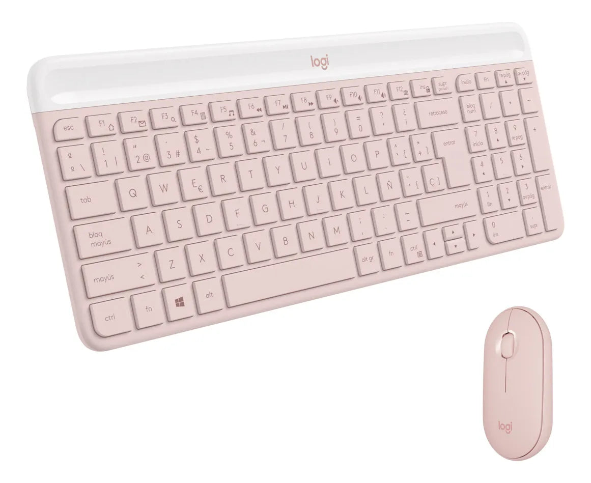 Kit Teclado Y Mouse Inalámbrico Logitech Mk470 Español