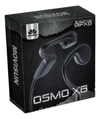 Audífonos De Conducción Ósea Movisun Osmo X8 Negro