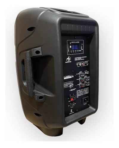 Parlante Activo American Sound 10 Pulgadas + Base Negro