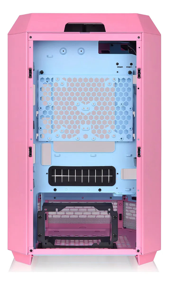 Gabinete para computadora de escritorio Thermaltake CA-1Y4-00SAWN-00 bubble pink