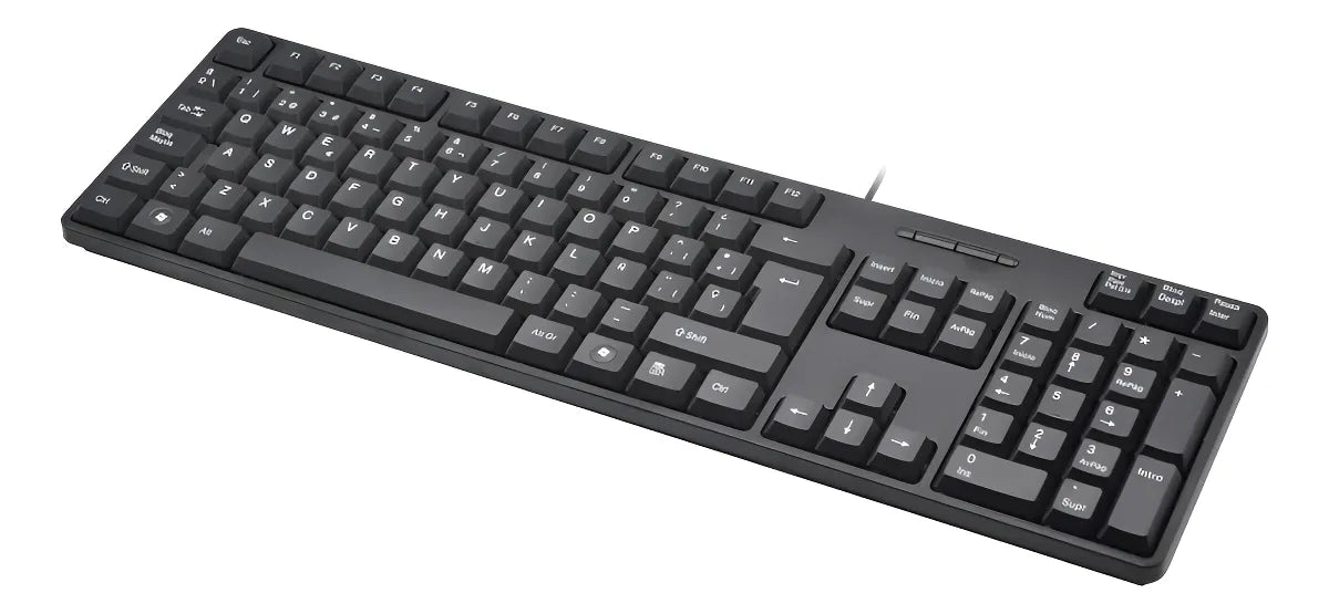 Teclado Antelope Conexión Usb Plug And Play, Tj-818 Negro