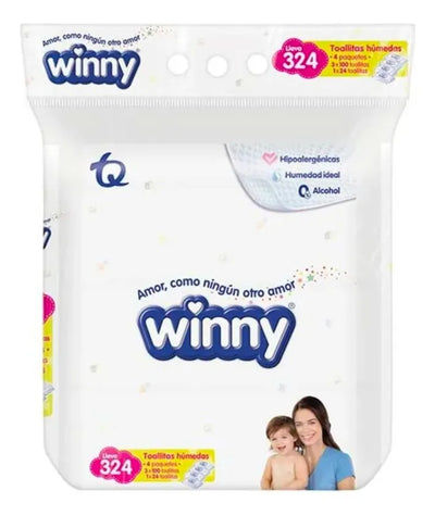 Winny 5 X 50 + 324 Pañitos