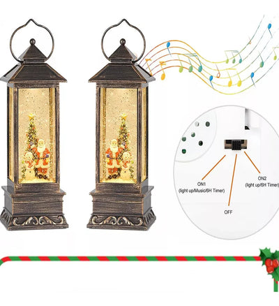 Farolito Navideño Luz Led Decoración Multicolor