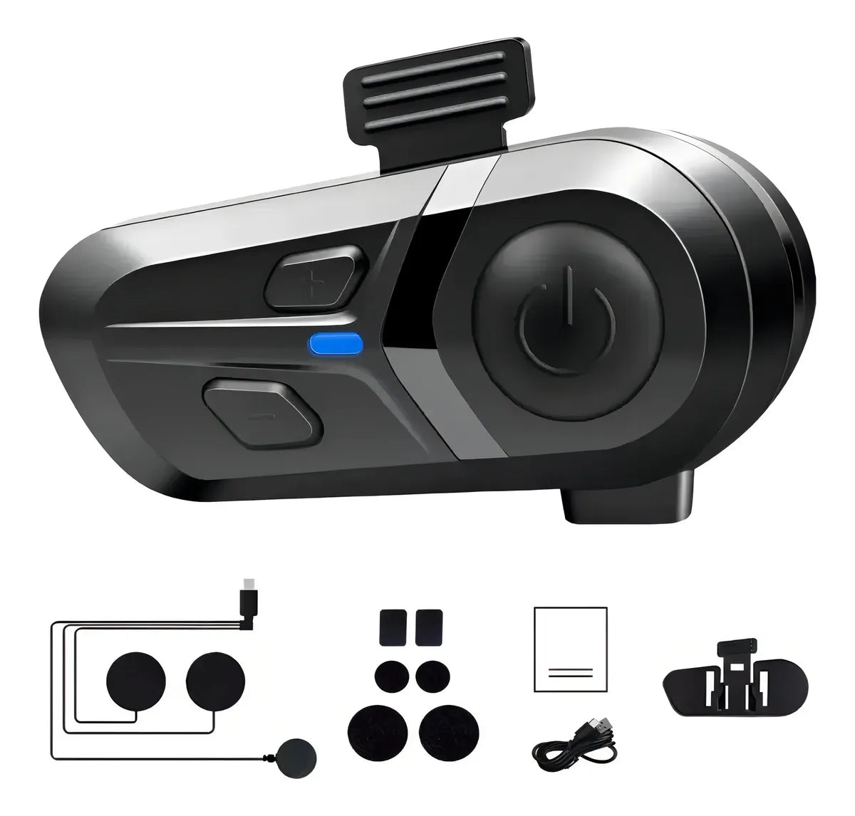 Auriculares Inalámbricos L1 Para Casco De Moto Bluetooth 5.3