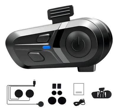 Auriculares Inalámbricos L1 Para Casco De Moto Bluetooth 5.3