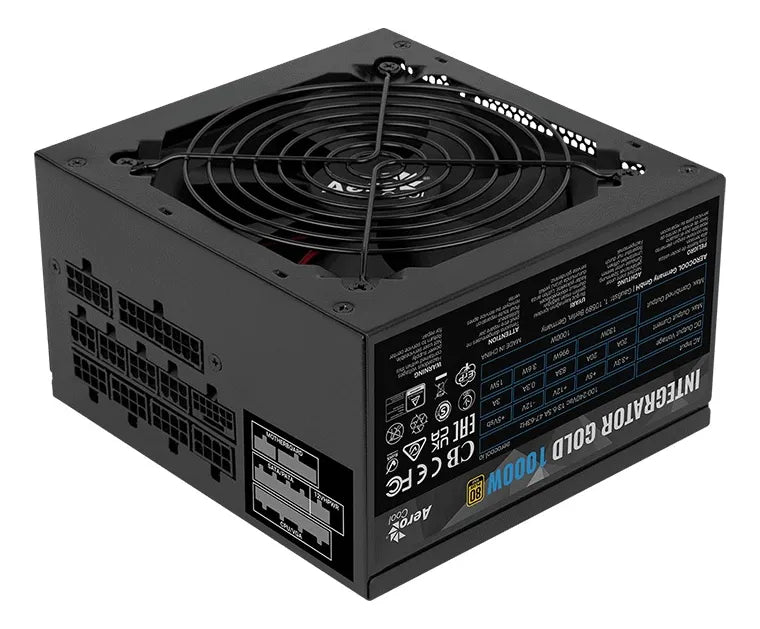 Fuente De Poder Gamer Aerocool Integrator Gold 1000w
