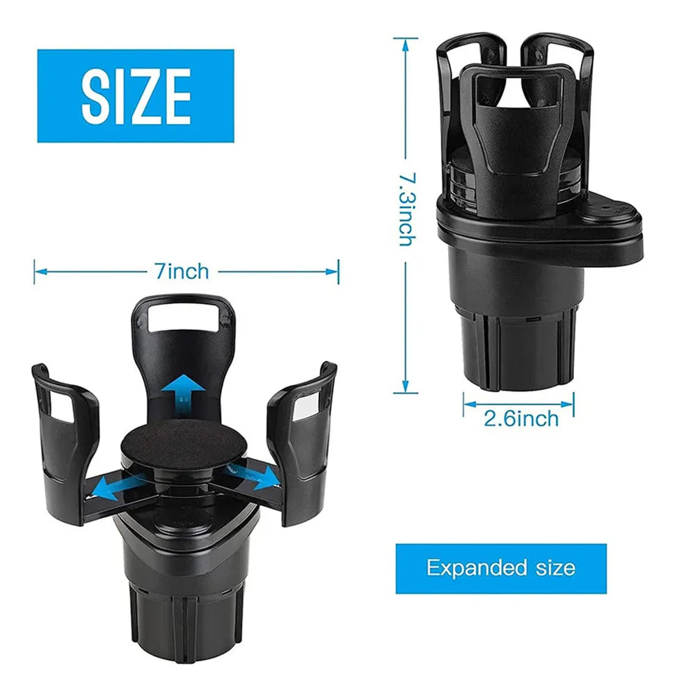 Soporte para Vasos y Comida para Vehículos, Portavasos para Autos, Camionetas y Camiones para Bebidas, coche,conducir,vehiculo,carros