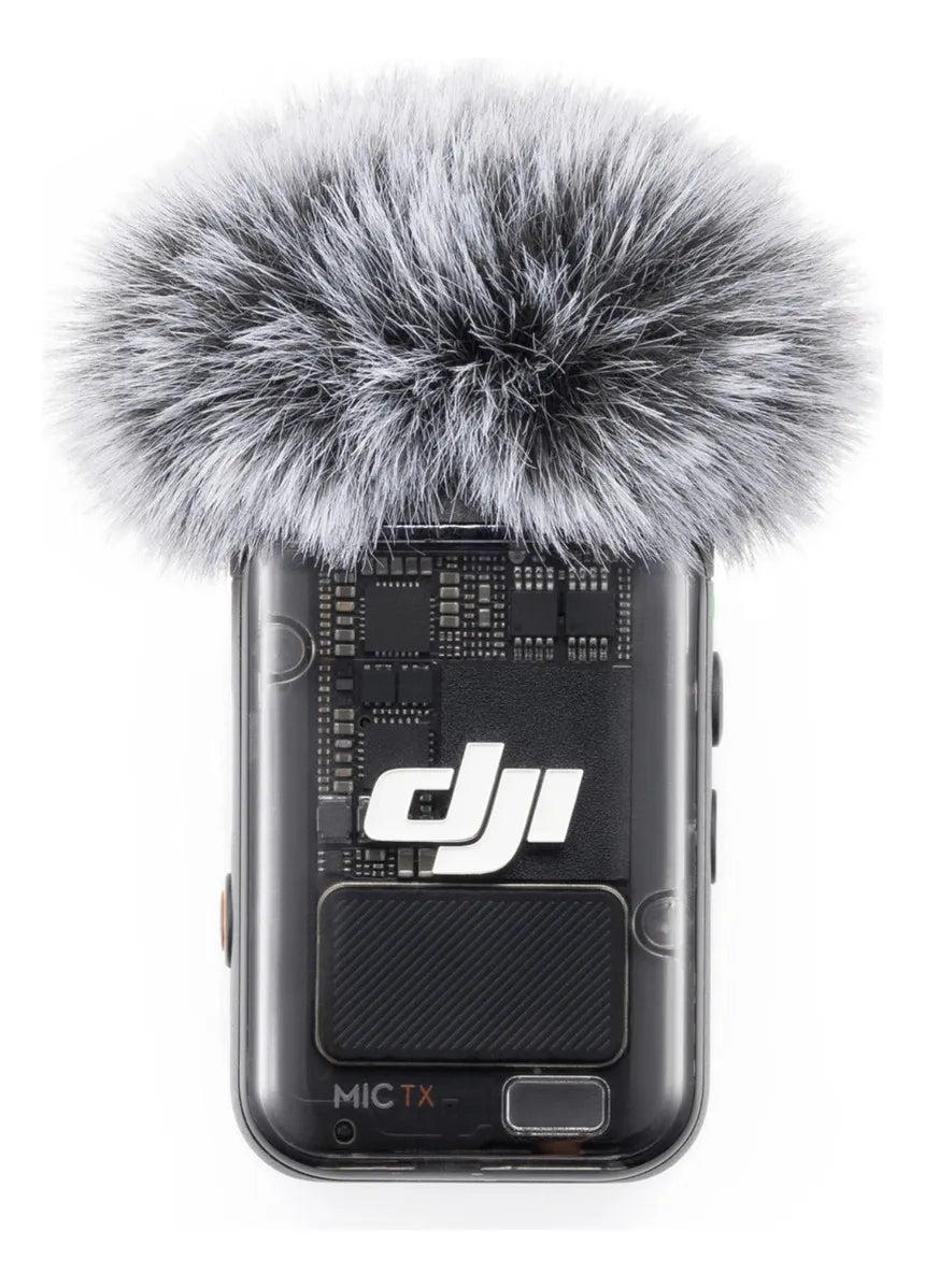 Transmisor Dji Mic 2 Transmisor Inalámbrico Micrófono Color Negro