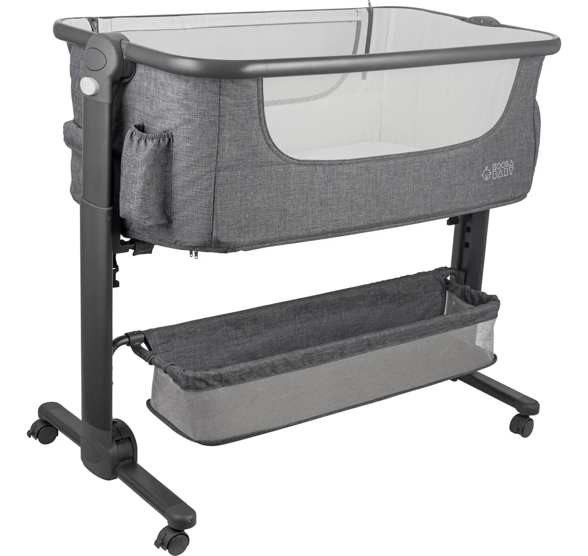 Cuna Portátil Plegable Para Recién Nacido Con Cesta De Almac