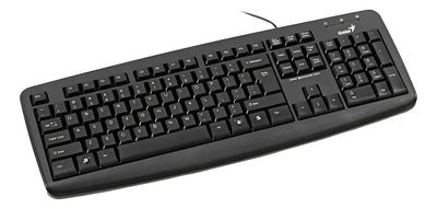 Teclado Clásico Smart Genius Alámbrico Kb-117 Negro