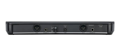 Micrófono Inalámbrico Shure Blx288/pg58-j10 Receptor Doble Color Negro