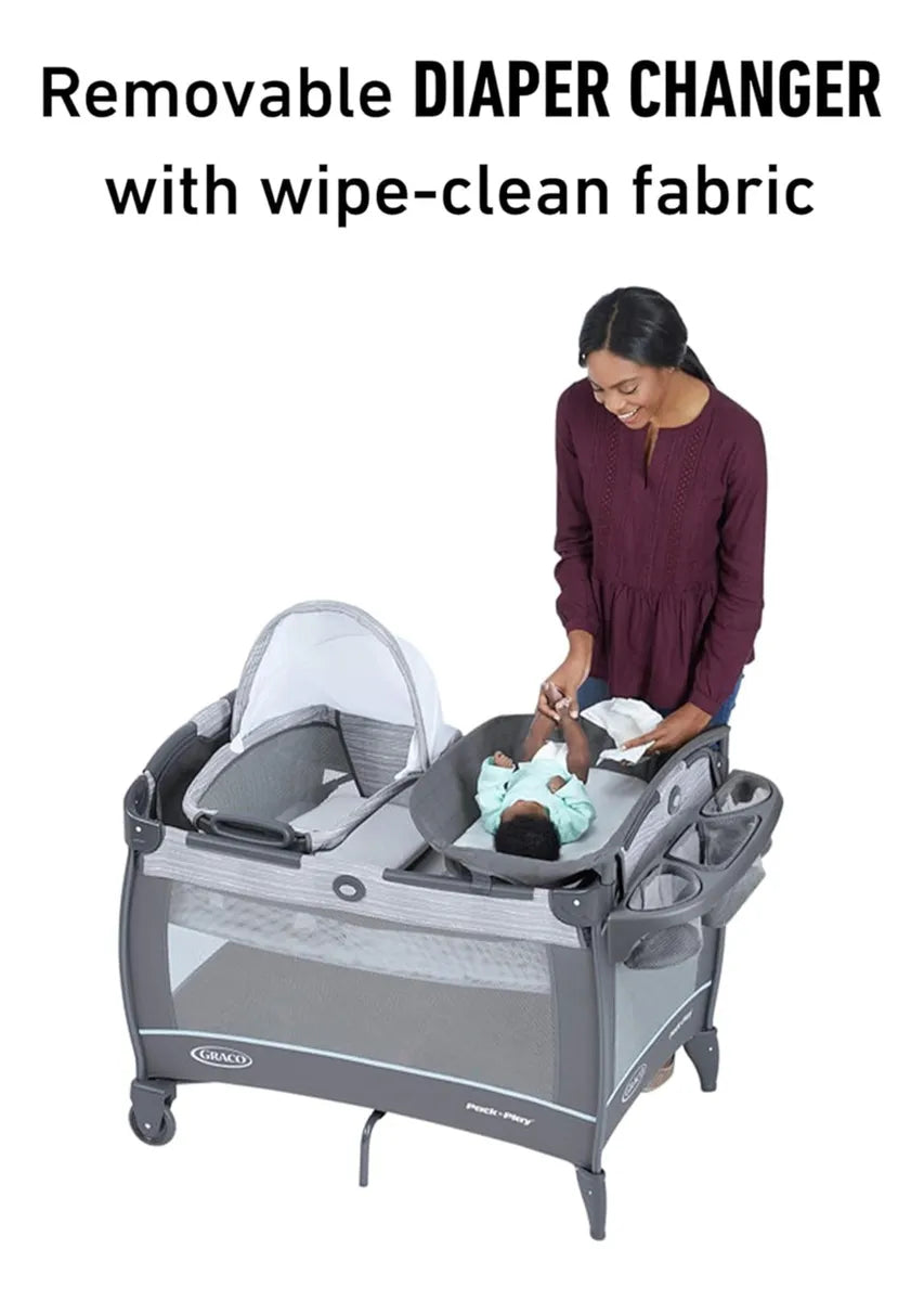 Graco Corralito Pack N Play Close2baby Derby Con Moisés Y Ca