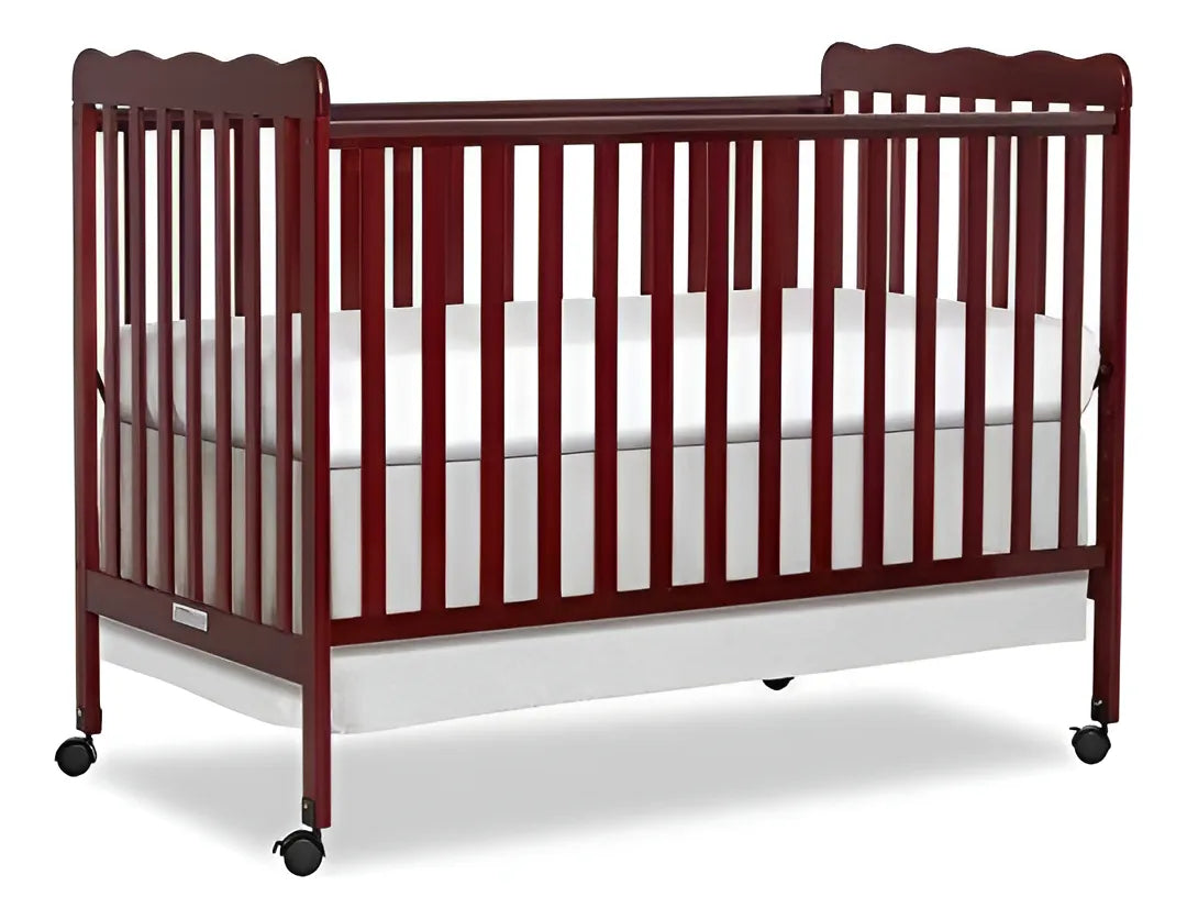 Dream On Me Me, Classic Cuna Convertible 3 En 1, Cherry Color Cherrycherrycherry