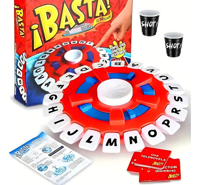 Juego De Mesa Basta Español Niños Stop Agilidad Palabras
