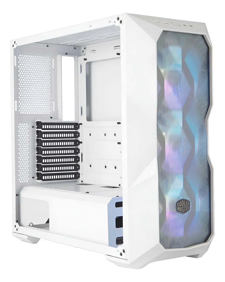 Gabinete Masterbox Td500 Blanco Atx 3 Fans Argb