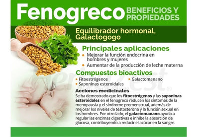 Fenugreek 2000mg 100 Capsulas