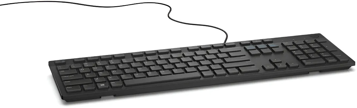 Teclado Dell KB216-BK-LTN QWERTY español latinoamérica color negro