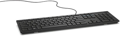 Teclado Dell KB216-BK-LTN QWERTY español latinoamérica color negro