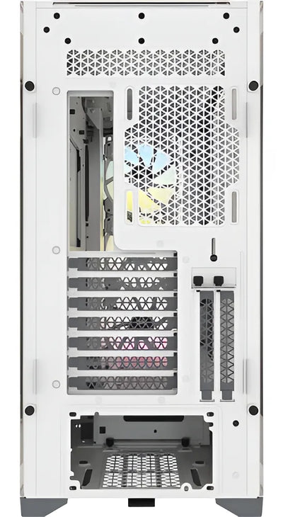 Gabinete Corsair Icue 5000x Rgb Blanco Vidrio Templado Atx